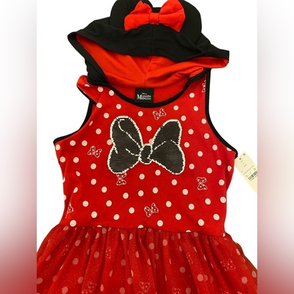 Disney Minnie Mouse Dress Sz L 10/12 NWT - Picture 2 of 3